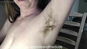 bunnieandthedude licks sweaty wet hairy pits deep