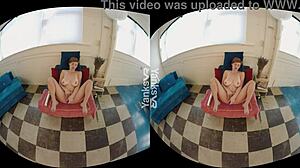 Hotie yanks ryanne is a super squirter with vibrator