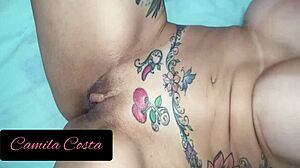 Latina Pornstar Receives Intense Muff Diving And Blowjob