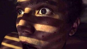 bigtit babe gets plowed by short guy in locker room fun