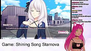 vtuber plays shining song starnova mariya route part 5 with intriguing twists