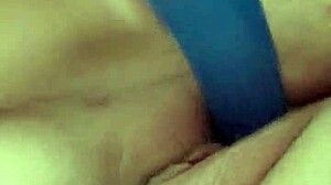 I'm playing with my new dildo and it's so naughty