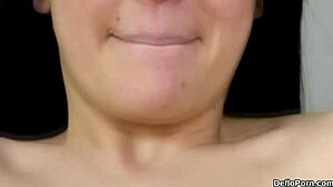 I can’t resist stretching my tight virgin kitty