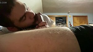 Feeling Intense Passion in Sloppy Gay Deepthroat