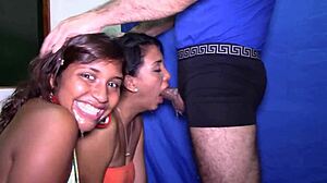 Damn, that puking deepthroat with Pocahontas Chocolate is wild! 😜