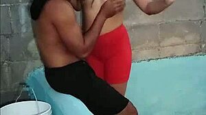 my neighbor's a hot brunette who loves cock, wanna see?