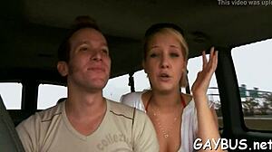 Blindfolded Old Man Engulfs Naked Gay Partner's Cock In Detailed Oral Session