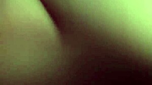 Snow bunny receives oral in winter scene