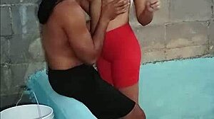 my neighbor's a hot brunette who loves cock, wanna see?