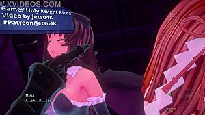 Petrified Ricca Turns Into Succubus In 3D Hentai Game