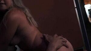 Mature teen straps on to dominate cute blonde Valerie White