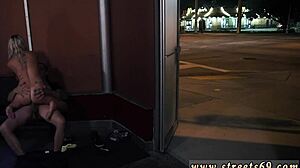 Mature teen straps on to dominate cute blonde Valerie White