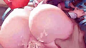 Cowgirl Service Full Cross-Section Creampie