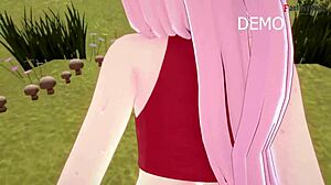 sakura haruno bangs naruto in wild hentai action