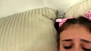 Wow! Stepsister Rests and I Slip My Dick in Her Tight Little Ass for Deep Action!