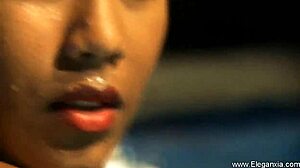 Indian Lover Gives Interracial Couple Sensual Oiled Massage