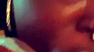 Ebony Cumslut Feels Intense Throatfuck In Interracial Homemade Session