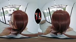 Beautiful Latina's First VR Porn!