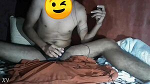 This young guy with a big dick is masturbating right now