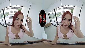 Beautiful Latina's First VR Porn!