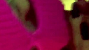 Dirty little 18+ blonde slut loves face fucking in POV blowjob