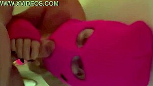 Dirty little 18+ blonde slut loves face fucking in POV blowjob