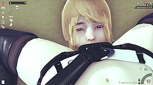 cleanin my girlfriend’s spot before ridin her hard in anal action, oops sorry!