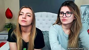 amateur lesbians binding tight on live webcam fun