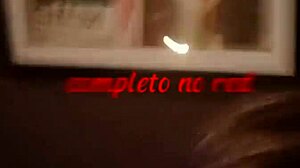 watch this hot ménage with bi guy and naughty wife devouring two cocks full on red!