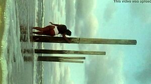 Ebony solo babe takes orgasmic shots repeatedly