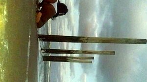 Ebony solo babe takes orgasmic shots repeatedly