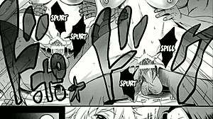 Nympho pirate babes flaunt big tits and asses in anime