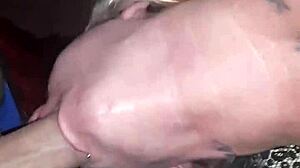 Suck that dick with passion, blonde.