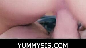 cleo vixen is riding her step bro so hard 😍