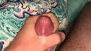 slow mo cumshot in detail