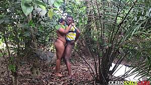 yo, ghetto boy banging a lost stranger outdoor