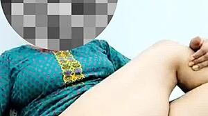 Anu Delivers Steamy Video Call Service to Her Client