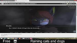 heavy rain with cats and dogs falling