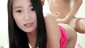 Slut fucks hard and demands video recording