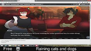 heavy rain with cats and dogs falling
