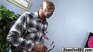 Sean Michaels Stretches Tiny Pussy of Britt Shields with BBC in Hardcore Teen Action