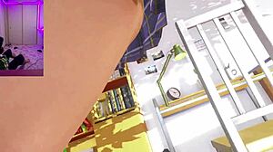 i'm chilling with my vr girlfriend, she's japanese and cute