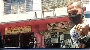 Mary Shows Off In Car On Streets Of Sao Paulo