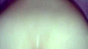 She's bent over on all fours for some intense doggystyle sex