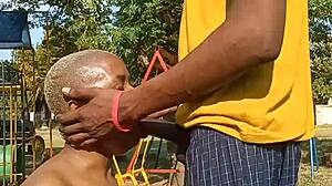 lilpuddingbowls suckin' my cock so hard, makin' me cum