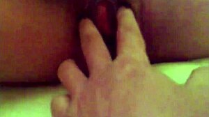 i'm a mature woman fingering myself with this vibrator for the first time, so horny