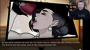 I tricked Lady Dimitrescu into drinking this in Resident Evil uncensored