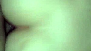 She's bent over on all fours for some intense doggystyle sex