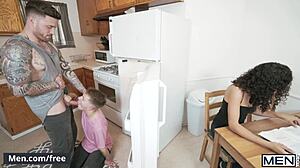 Jordan Levine and Timothy Drake in Hard Anal Action