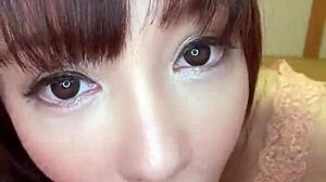 Wow, Check Those Big Japanese Tits in Action!